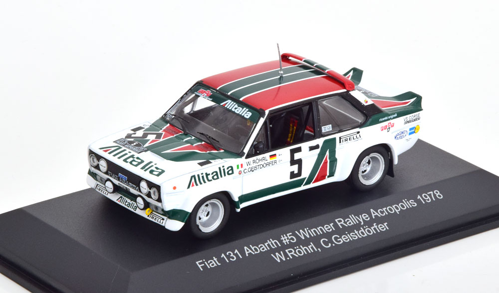 1:43 FIAT 131 Abarth (1978), Alitalia - WRC022