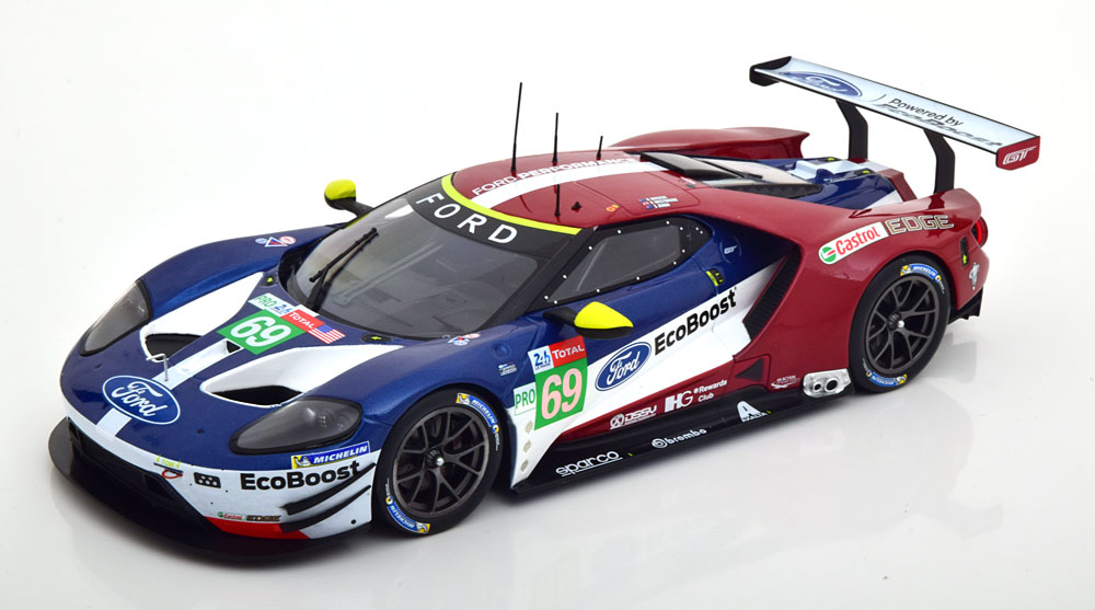 1:18 FORD GT #69 24h Le Mans, Briscoe/Westbrook/Dixon (2018) - SP-FGT18112