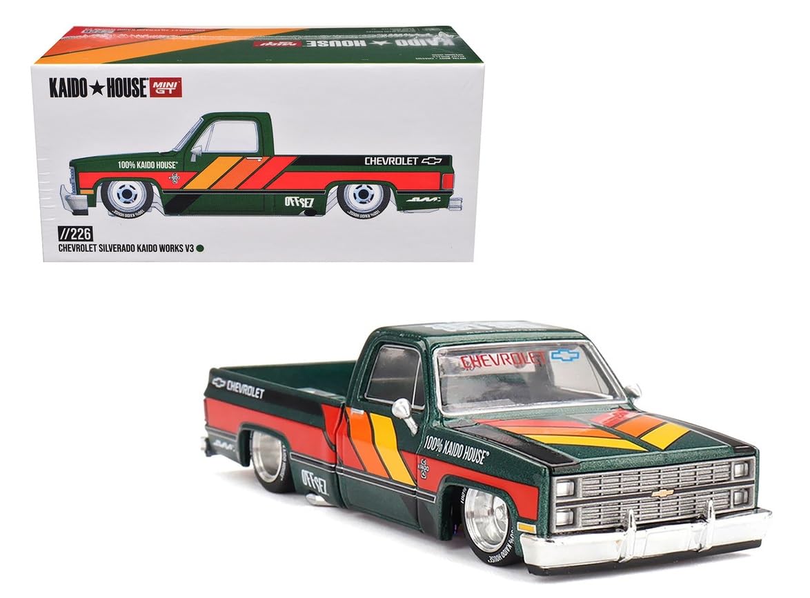1:64 CHEVROLET SILVERADO PICK-UP KAIDO WORK - KHMG226
