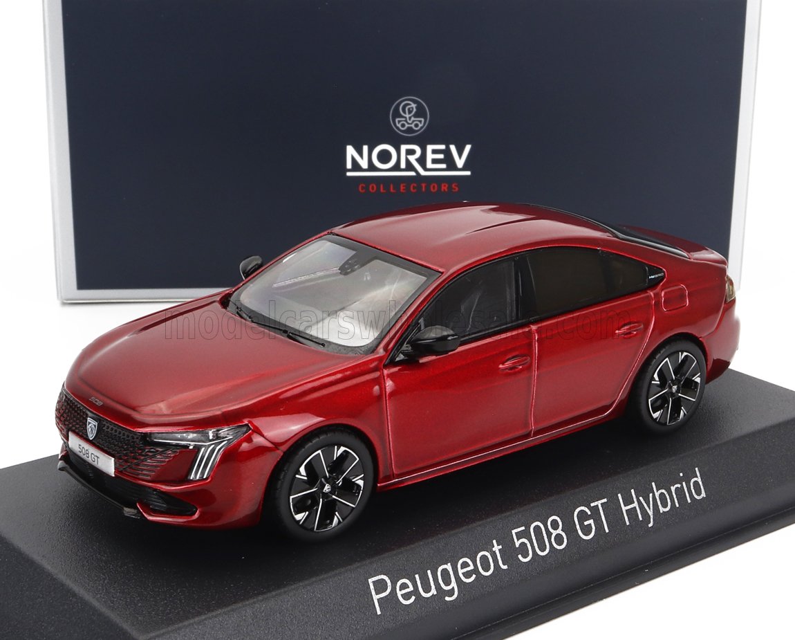 1:43 PEUGEOT 508 Gt Hybrid (2023), Elixir Red - 475831
