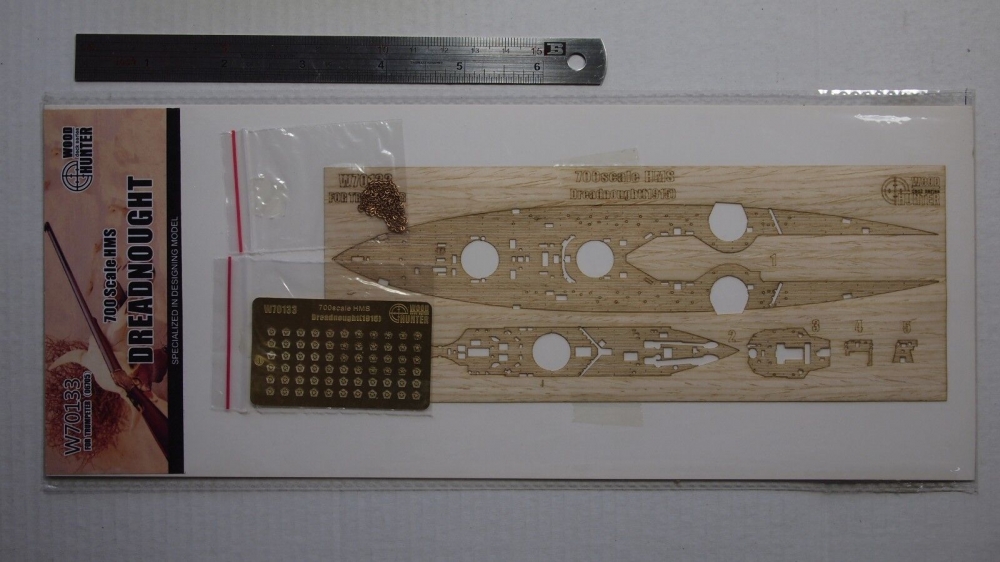 1:700 Набор деталей HMS Dreadnought (1915) (Trumpeter 06705) - W70133