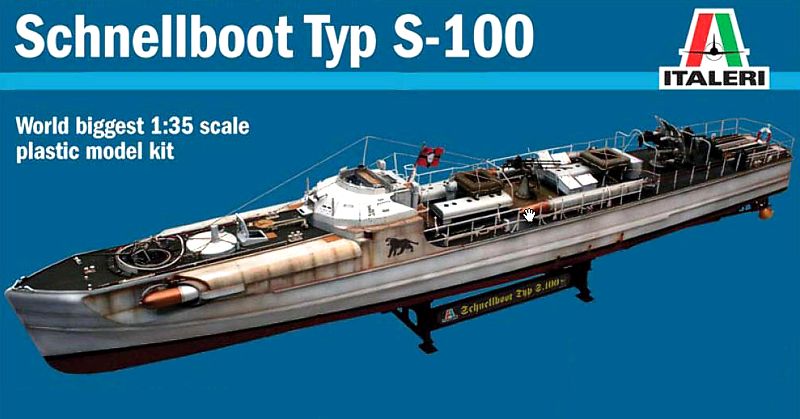 1:35 Сборная модель Корабль SCHNELLBOOT TYP S-100 PRM EDITION - 5603