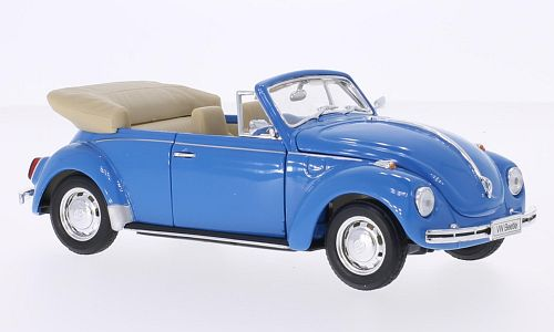 1:24 VOLKSWAGEN Käfer Cabriolet, light blue - 22091BLUE