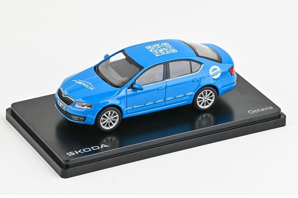 1:43 SKODA Octavia III (2012), blue - 026R02