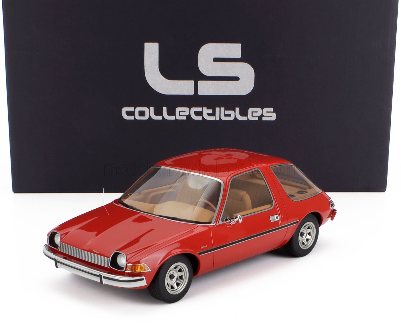 1:18 AMC Pacer (1977), red - LS051B