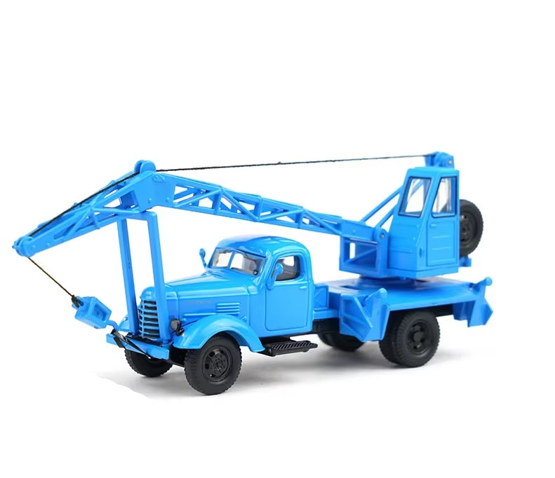 1:64 FAW Jiefang CA10 Truck Crane, blue - Y27-04