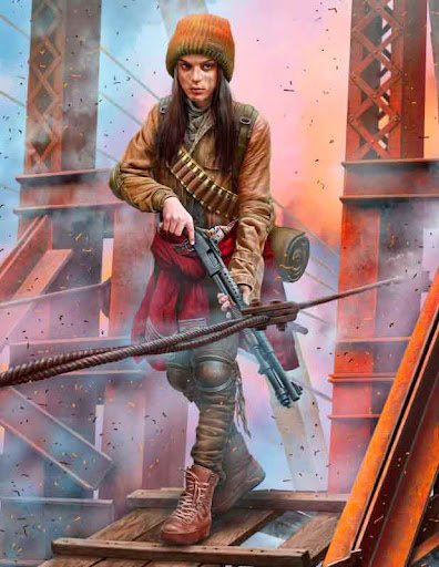 1:24 Сборная модель Серия постапокалиптики. Последний Мост. Набор №3. Splinter - MB24075