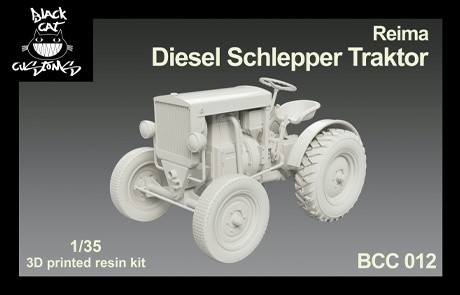 1:35 Сборная модель Reima diesel tractor (BCC) - BM35148