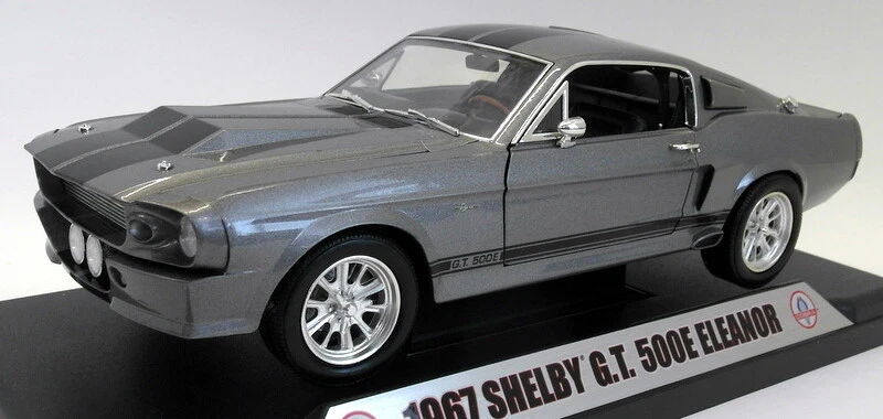 1:18 SHELBY GT500E Eleanor Gone In 60 Seconds (1967), grey metallic - DC500E01