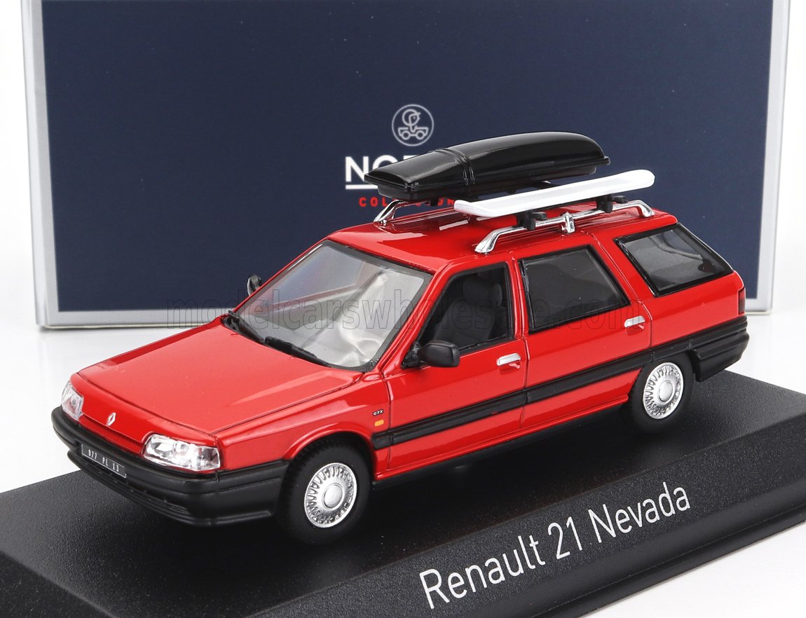 1:43 RENAULT R21 Nevada Sw Station Wagon (1989), Red - 512133