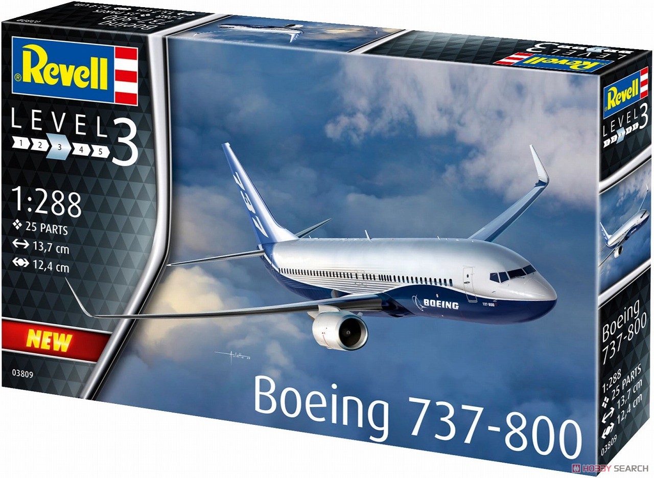 1:35 Сборная модель Boeing 737-800 - 03809