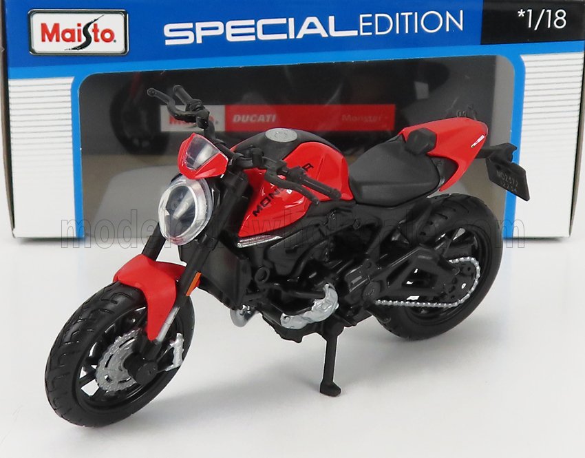 1:18 DUCATI Monster (2021), Red - 39300R-20131