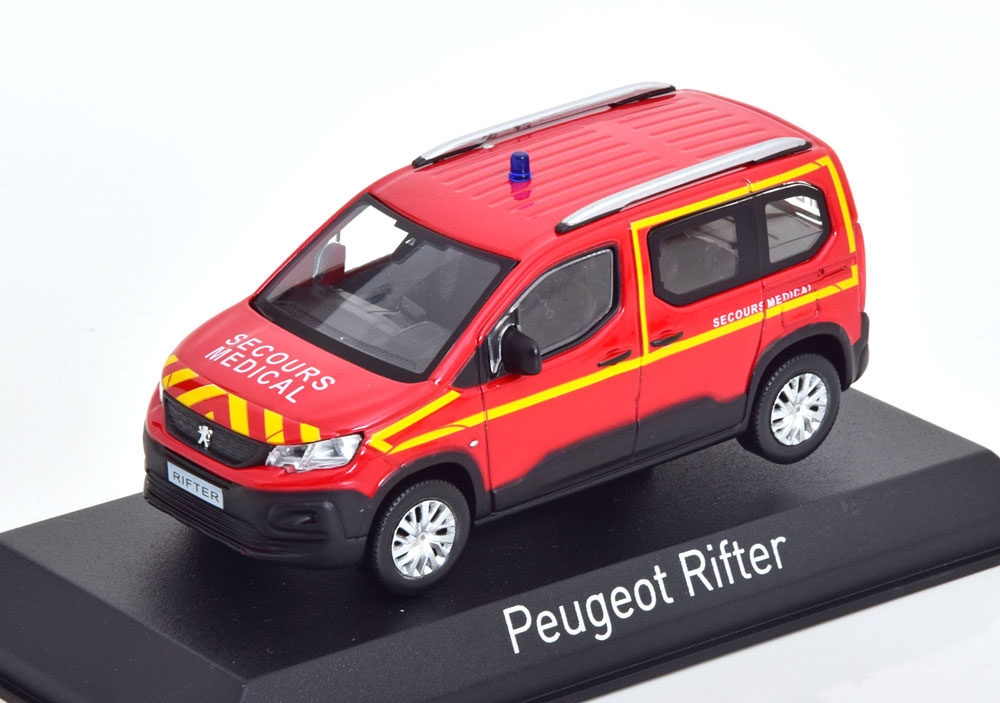 1:43 PEUGEOT Rifter (2019), rot - 479070