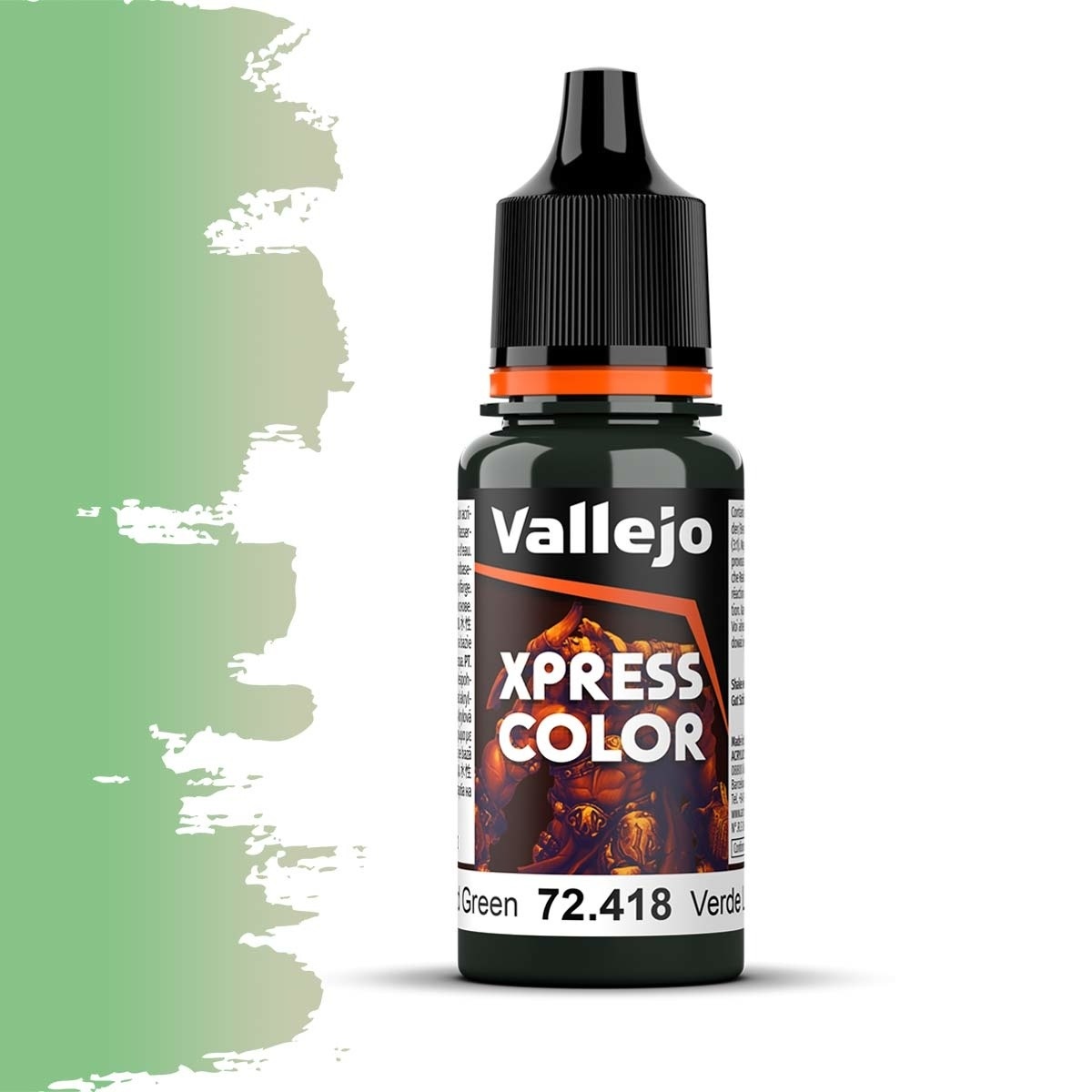 Краска акриловая Xpress Color Зелёная ящерица / Lizard Green, 18 мл - 72418