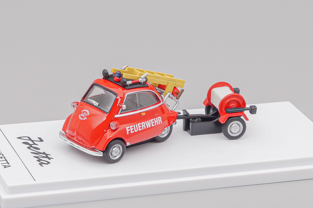 1:64 BMW Isetta Fire Engine Set, red - 630302001