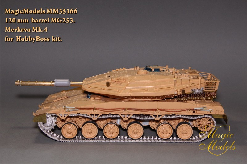 1:35 120 mm barrel MG253. Merkava Mk.IV (HobbyBoss) - MM35166