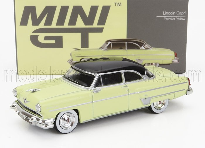 1:64 LINCOLN Capri (1954), Yellow Black - MGT00561-L