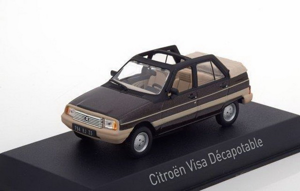 1:43 CITROEN Visa Décapotable 1984 Vison Brown - 150943
