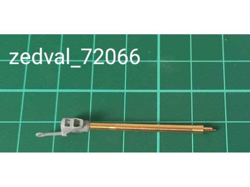 1:72 Ствол 122 мм Д-30 (2А18) с дульным тормозом (поздний вариант) - 72066