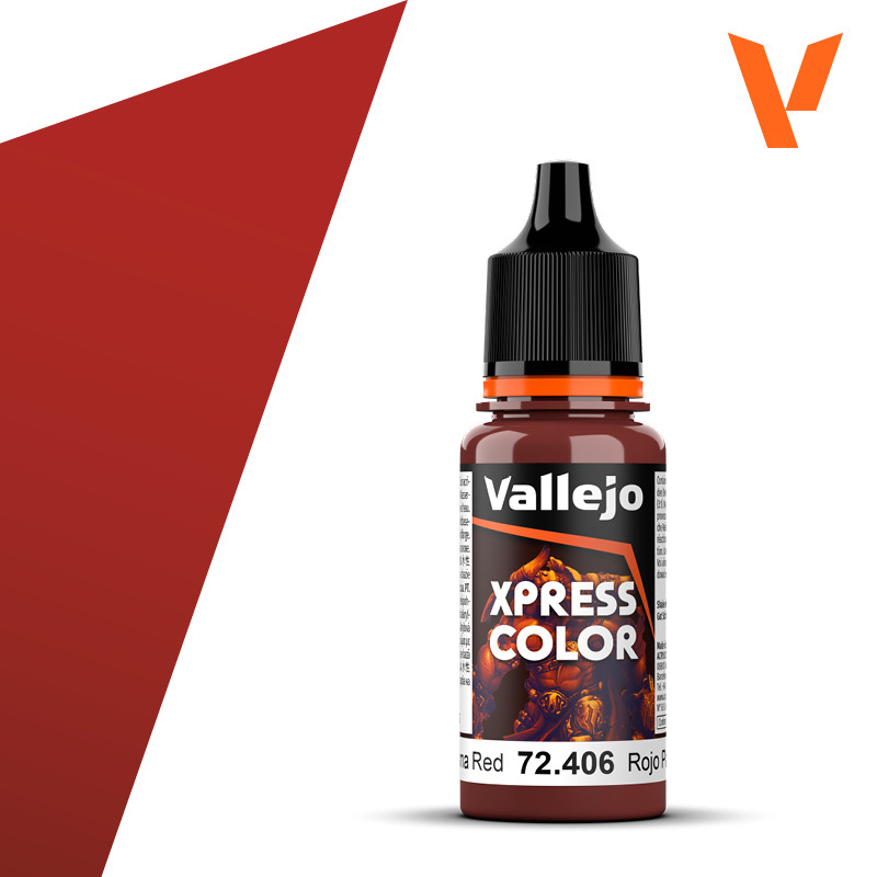 Краска акриловая Xpress Color Красная плазма / Plasma Red, 18 мл - 72406