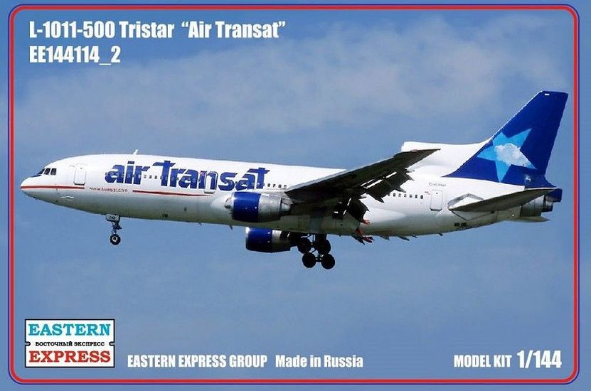 1:144 Сборная модель Авиалайнер Lockheed L-1011-500 TriStar (Air Transat) - 144114-2