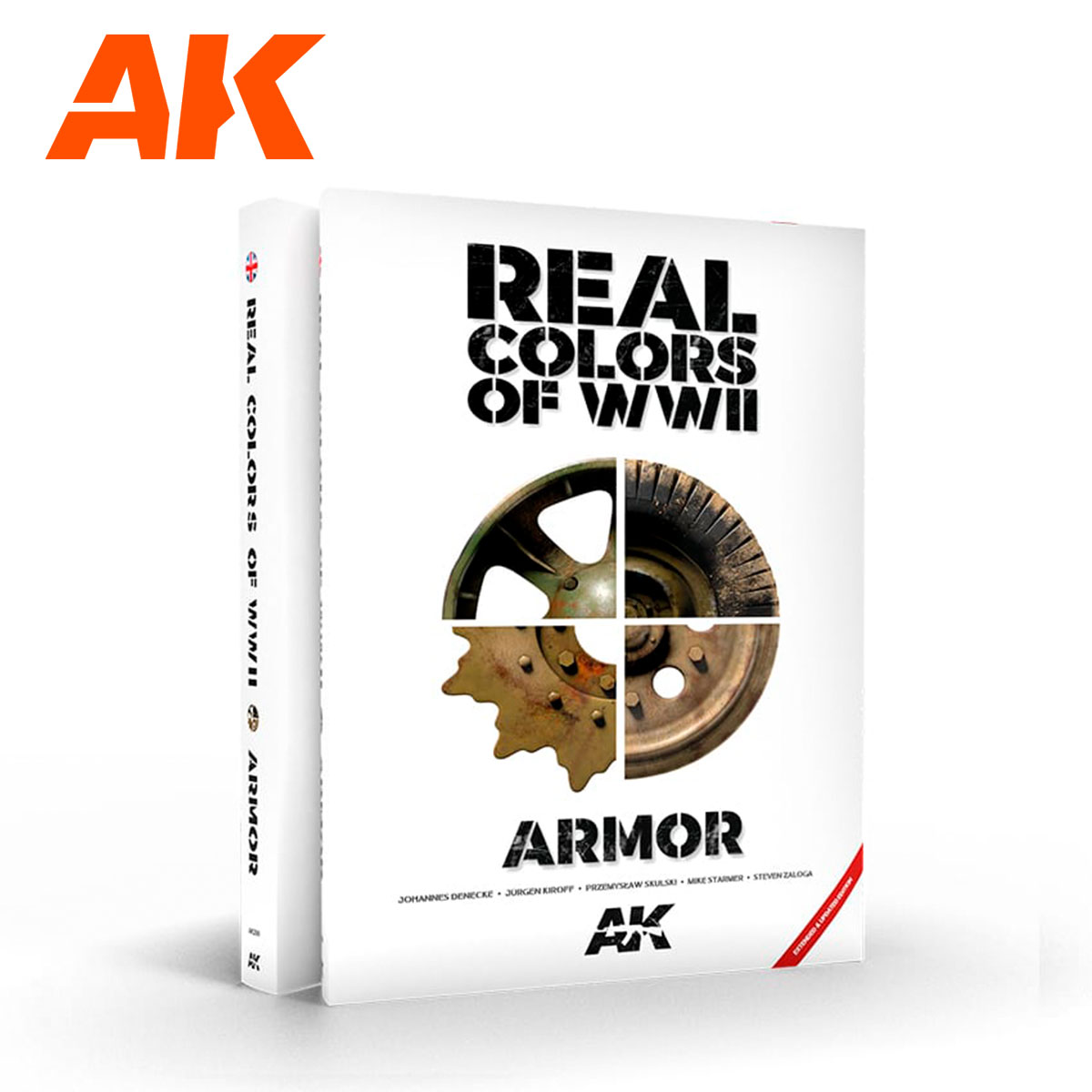 Книга 'Real Colors Of WWII Armor – Nwe 2nd Extended & Updated Version' - AK299