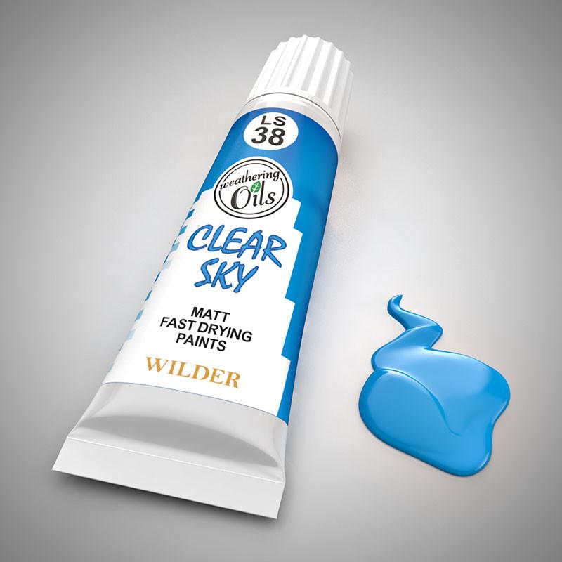 Масляная краска 'Чистое Небо' - HDF-LS-38