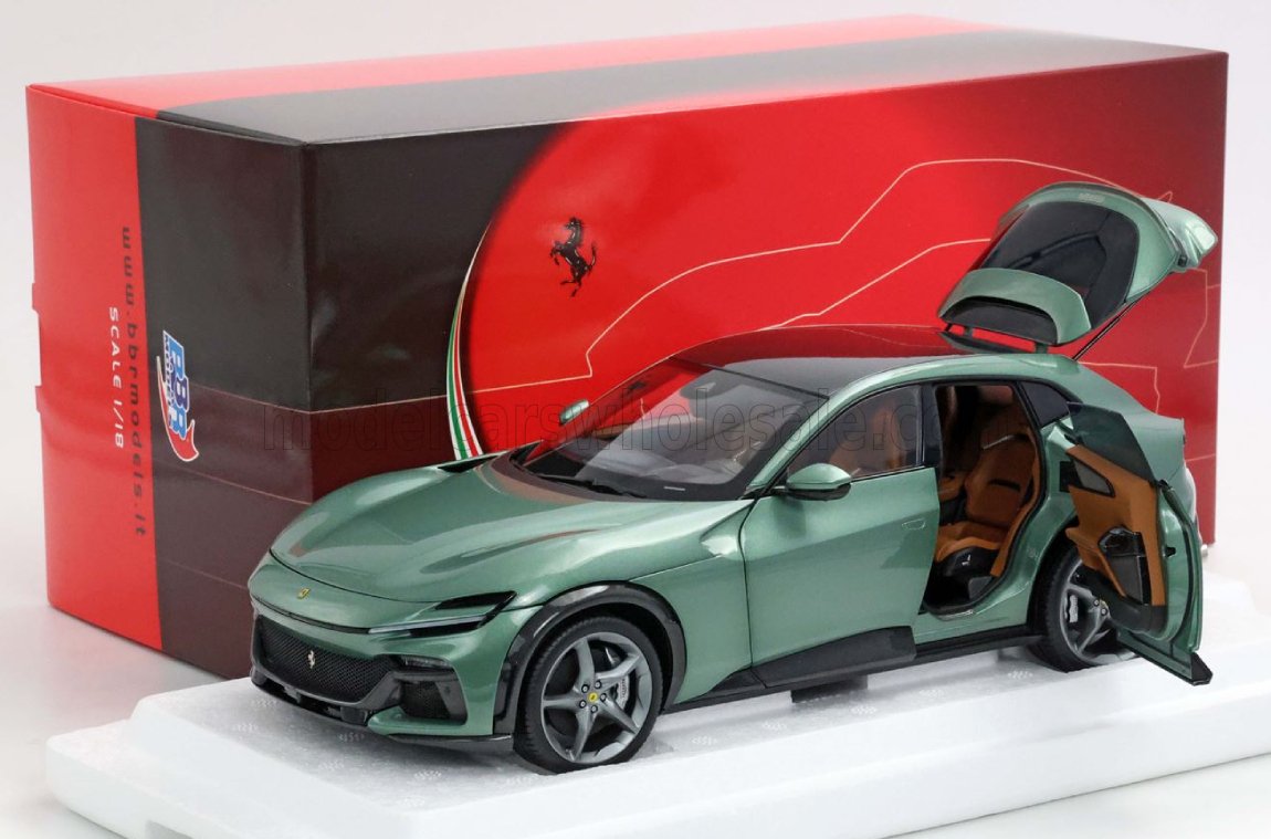 1:18 FERRARI Purosangue (2022), green - HE180052C