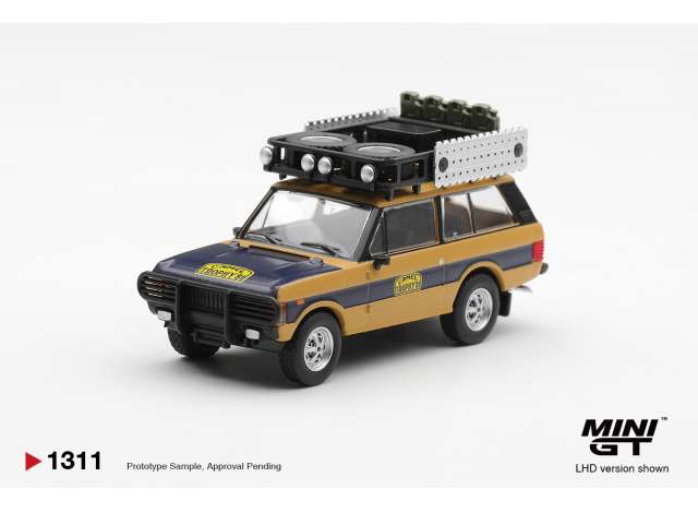 1:64 LAND ROVER Range Rover *Camel Trophy* N. Sudmann/F.Hofmann Sumatra (1981) - MGT01311-L