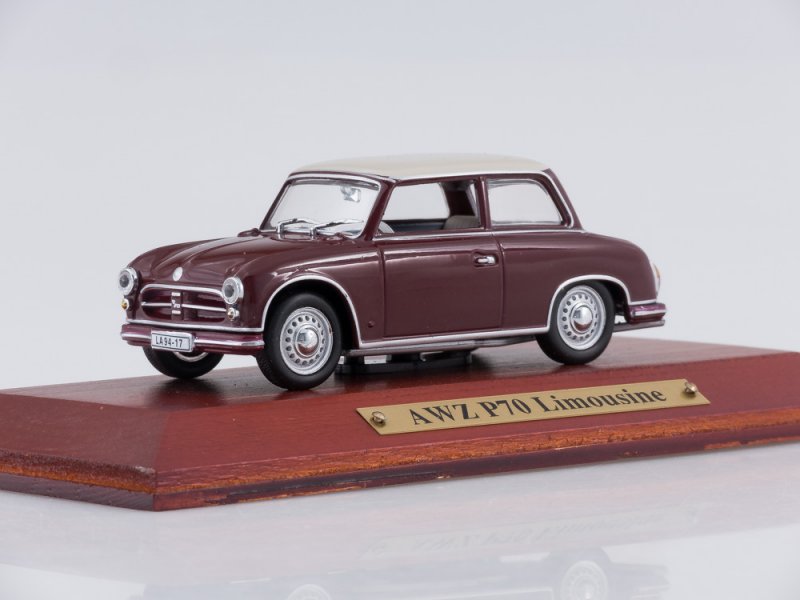 1:43 AWZ P70 Limousine (1955), dark red - 7130112