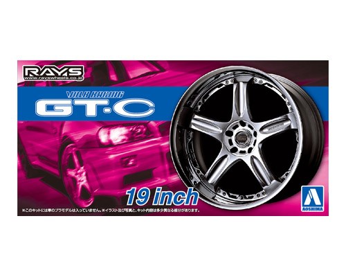 1:24 Набор дисков Volk Racing GT-C 19inch - 05461