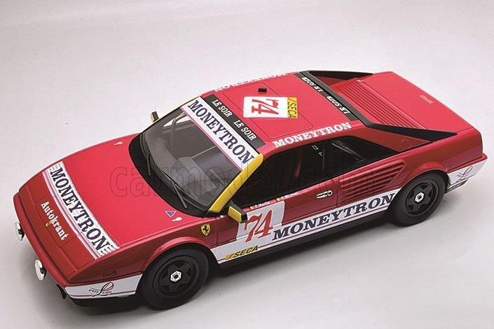 1:18 FERRARI 308 MONDIAL 3.2 Team Moneytron №74 24h SPA (1989) Mauro Bianchi - Pascal Witmeur - Philippe Martin - TM18-355F