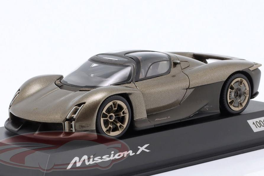 1:43 PORSCHE Mission X, rocket metallic (bronze metallic) - WAP0208040SMIS