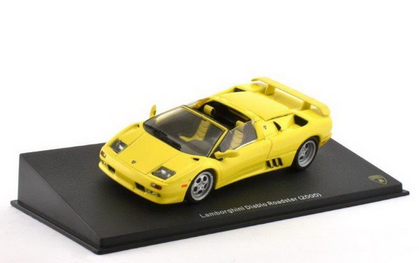 1:43 LAMBORGHINI Diablo Roadster 2000 Yellow - LAM010