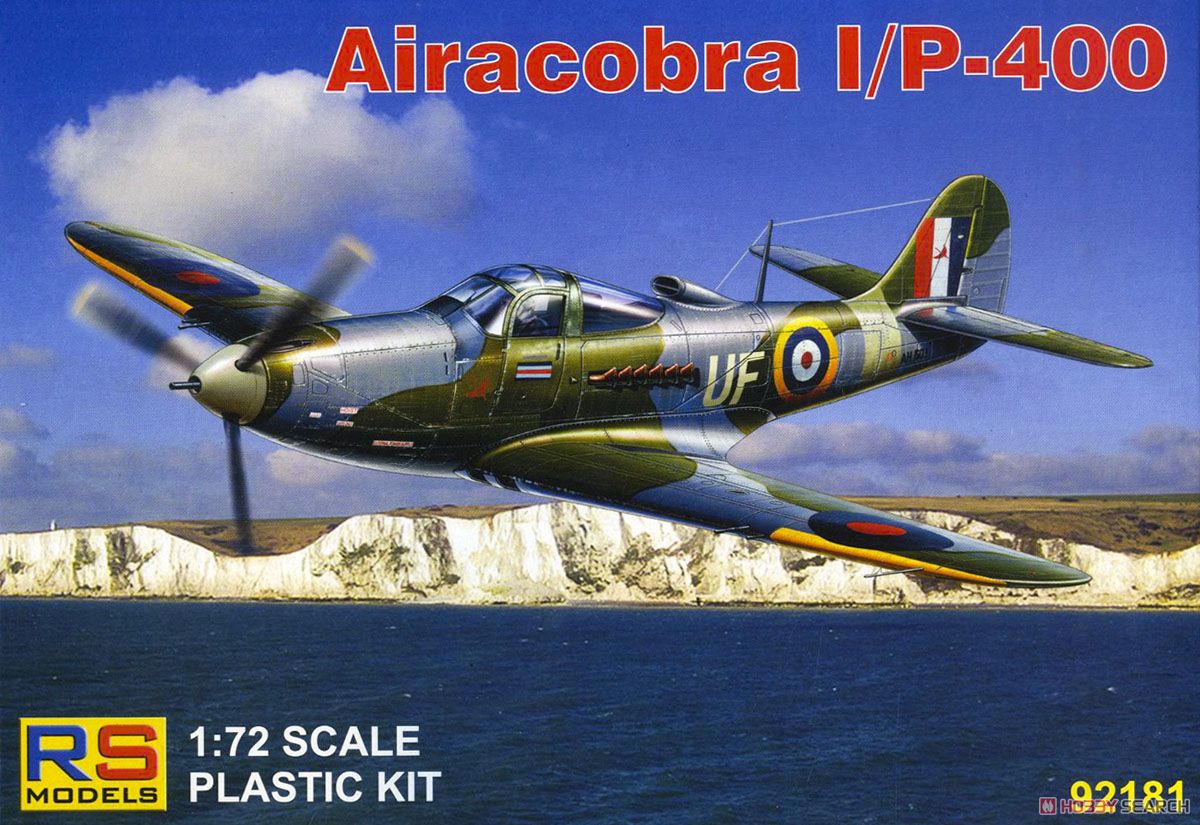 1:72 Сборная модель Bell Airacobra Mk.I/P-400 - 92181
