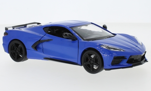 1:24 CHEVROLET Corvette C8 Stingray (2020), blue - 79360BLUE