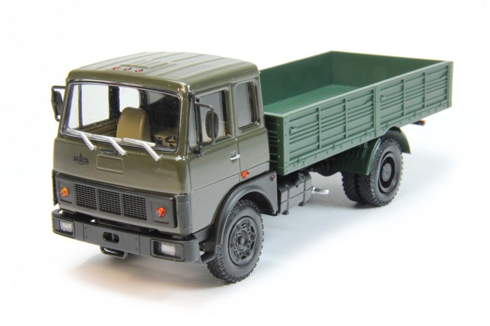 1:43 Минский 5337 бортовой (1987-1994), хаки / зелёный - H2080