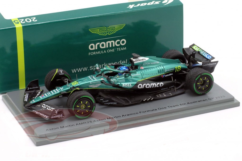 1:43 ASTON MARTIN AMR25 №18 Australian GP Lance Stroll (2025) - S9588