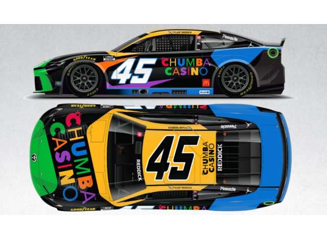 1:64 Toyota Camry XSE #45 Tyler Reddick *Chumba Casino*, various 2025 - C452565CHUTK