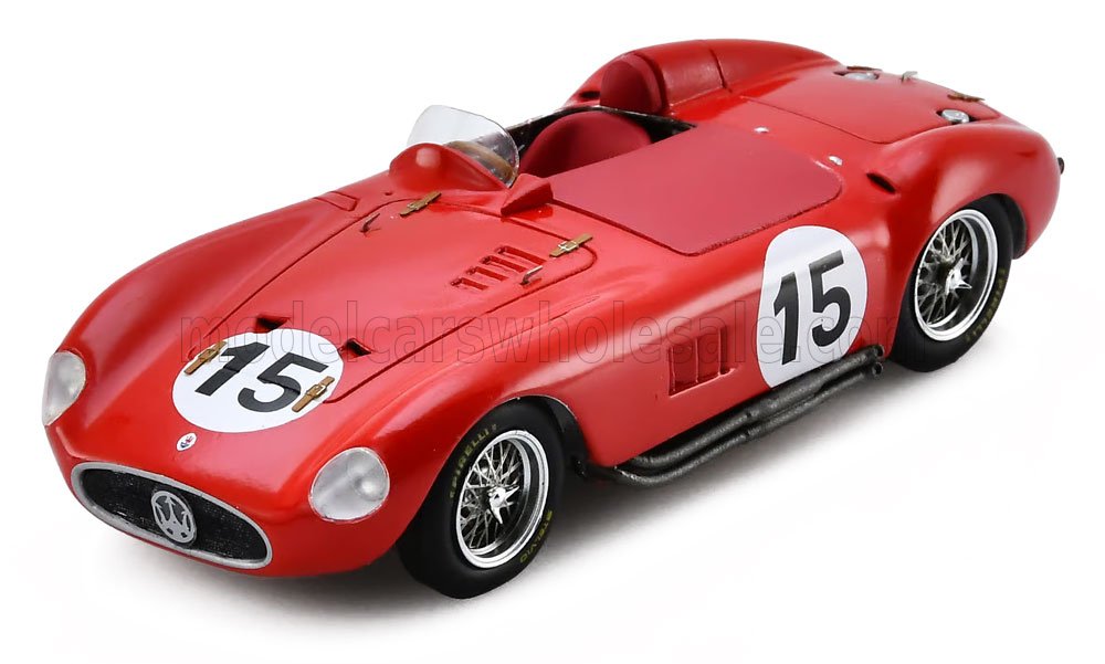 1:43 MASERATI - 300S 3.0L Spider Team Officine Alfieri Maserati №15 24h Le Mans (1955) Roberto Mieres - Cesare Perdisa - S8775