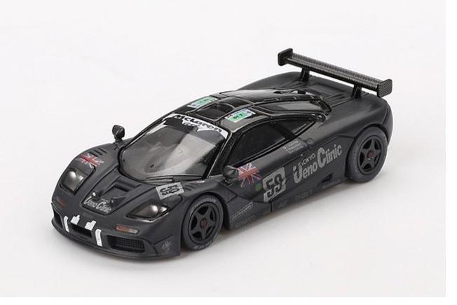 1:64 McLAREN F1 GTR №59 Le Mans 24H Winner Post-Race Weathered (1995), black - MGT00870