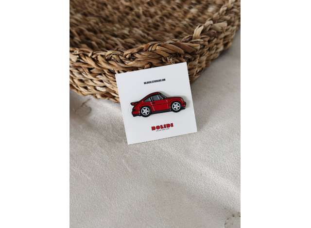 1:0 Значок Pin Porsche 911 Carrera 3.2, red - ENPN027