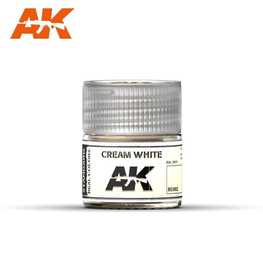 Краска Cream White RAL 9001 10ml - RC-002
