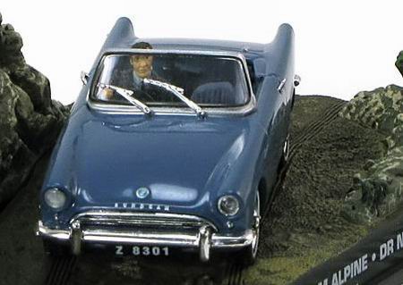 1:43 SUNBEAM Alpine James Bond 007 'Dr. No', blue - JB17