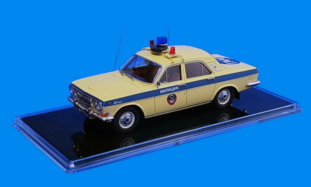 1:43 Горький 24 «Волга»  Милиция (1978/79) Свердловская область - ICV226E