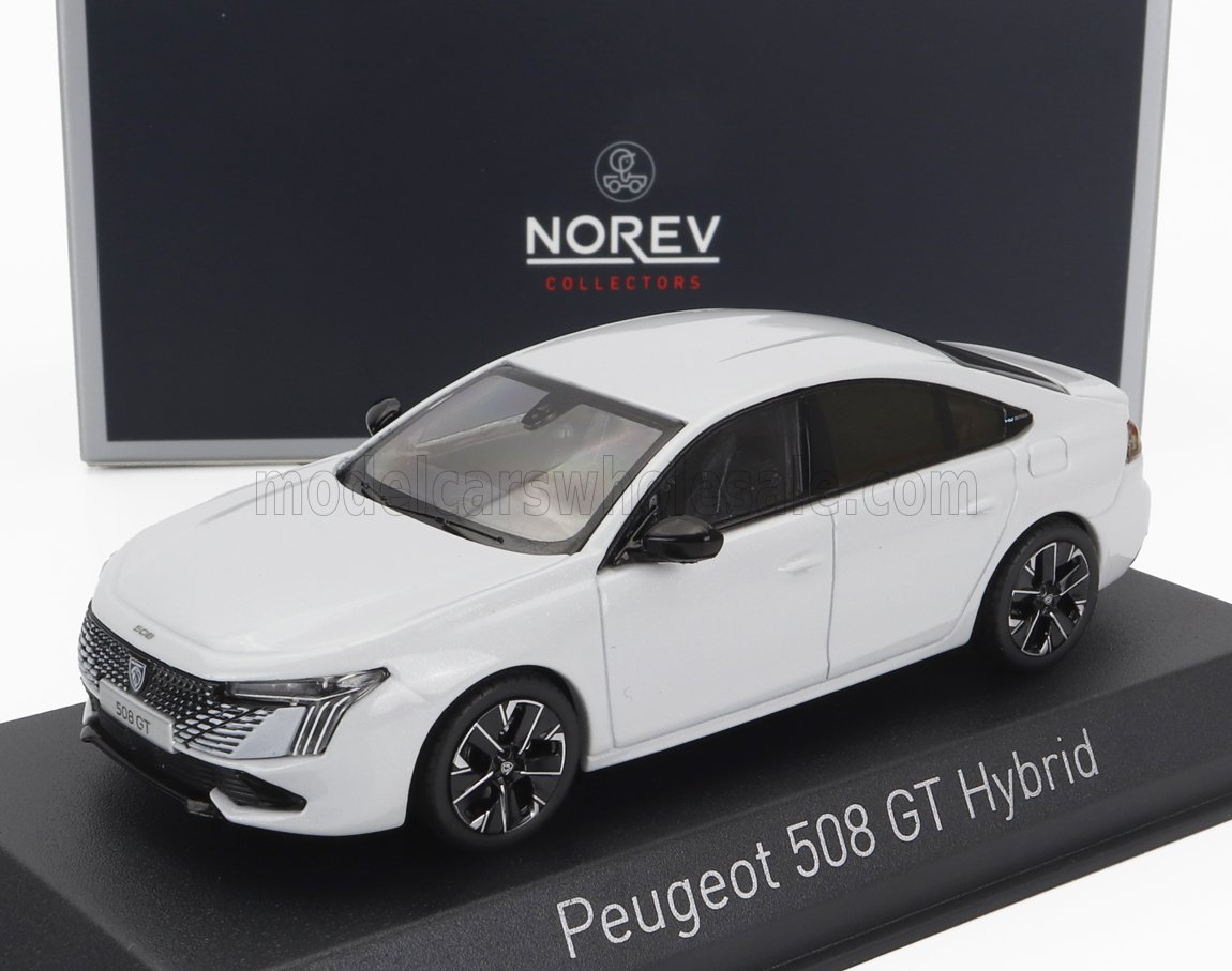 1:43 PEUGEOT 508 Gt Hybrid (2023), Okenite White - 475832