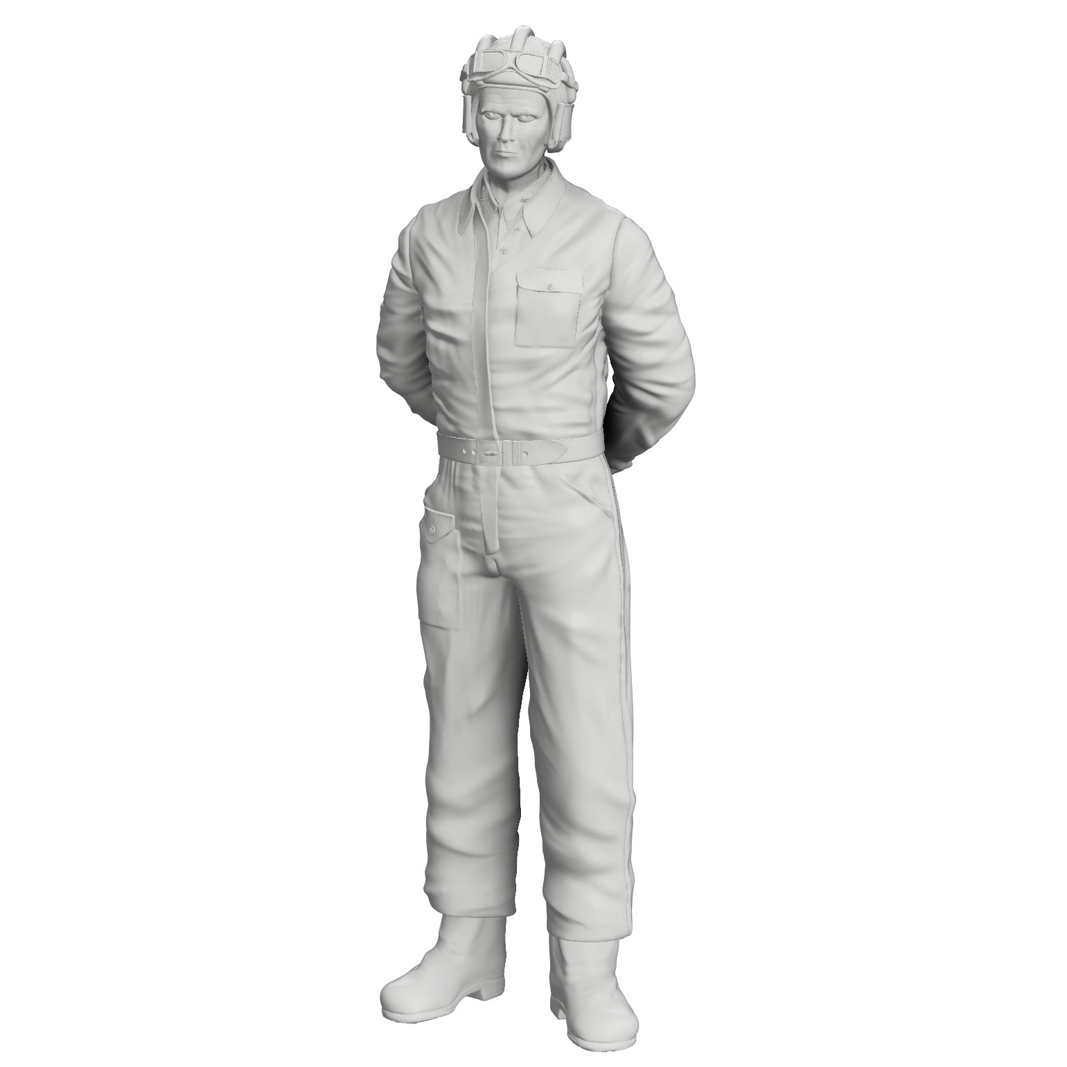 1:35 Советский танкист конца 1930-х, фигура № 2 - FL35002