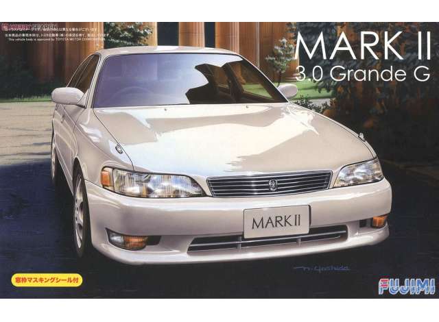 1:24 Сборная модель Toyota Mark.II 3.0 Grande G with Window Frame Masking - 046976