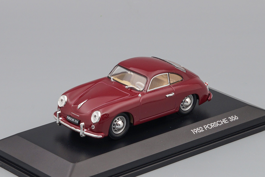 1:43 PORSCHE 356 1952, maroon - 43218