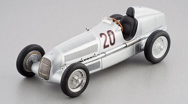 1:18 MERCEDES-BENZ W25 1934 Eifel Race # 20 Manf Red v. Brauchitsch Limited Edition 2000 pcs. - M-103